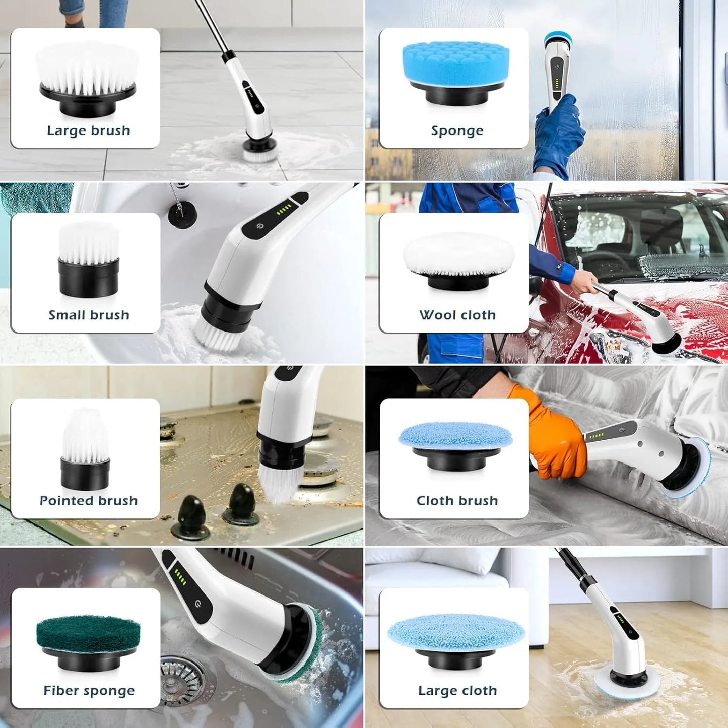 Electric Spin Scrubber