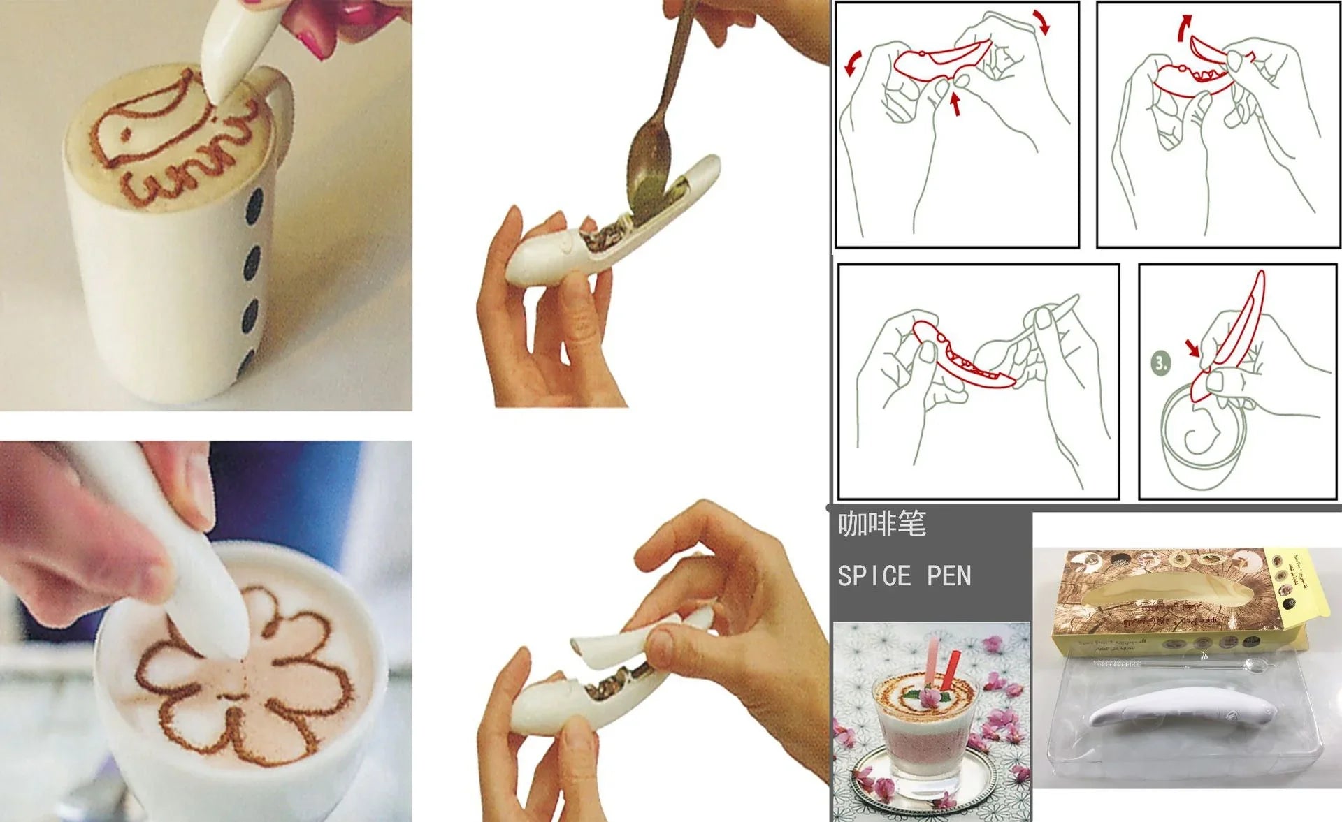 Latte Art Pen