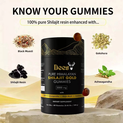 gold shilajit gummies
