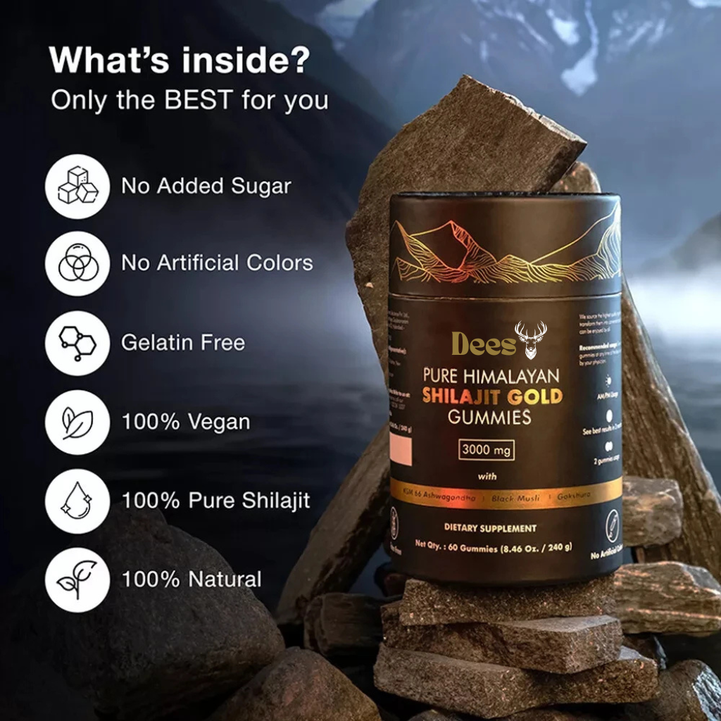himalayan Shilajit gold Gummies